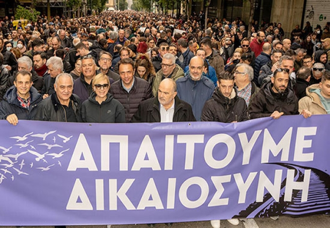 Γεώργιος Αποστολάκης, Τέμπη: Η Δικαιοσύνη ως κοινωνική απαίτηση – Όχι κομματική ιδιοκτησία